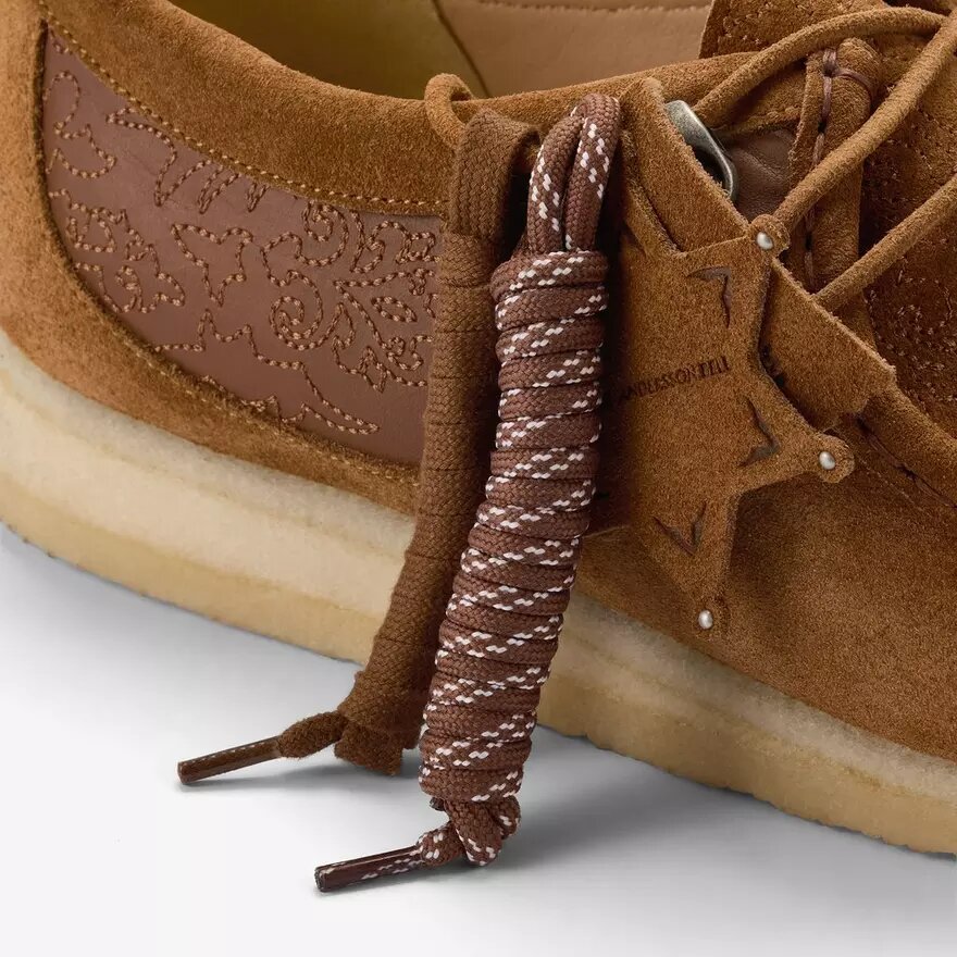 Andersson Bell X Wallabee Tan Embroidery Andersson Bell X Wallabee Tan Embroidery