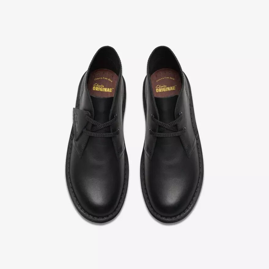 Boys Desert Boot Older Black Leather Boots Us Boys Desert Boot Older Black Leather Boots Us