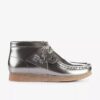 Boys Wallabee Boot Big Kid Silver Patent Wallabees