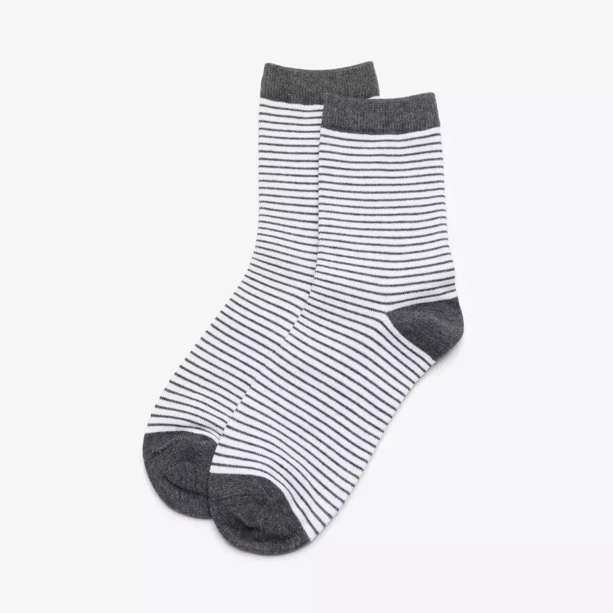 Crew. Dark Grey Socks Crew. Dark Grey Socks