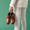 Men’s Aldwin Lace Tan Leather Oxfords Men’s Aldwin Lace Tan Leather Oxfords