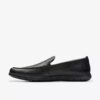 Men’s Flexway Step Black Leather Loafers Men’s Flexway Step Black Leather Loafers