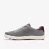 Men’s Mapstone Lace Grey Knit Sneakers Men’s Mapstone Lace Grey Knit Sneakers