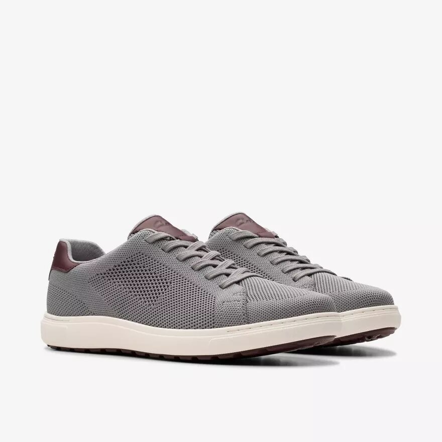 Men’s Mapstone Lace Grey Knit Sneakers Men’s Mapstone Lace Grey Knit Sneakers