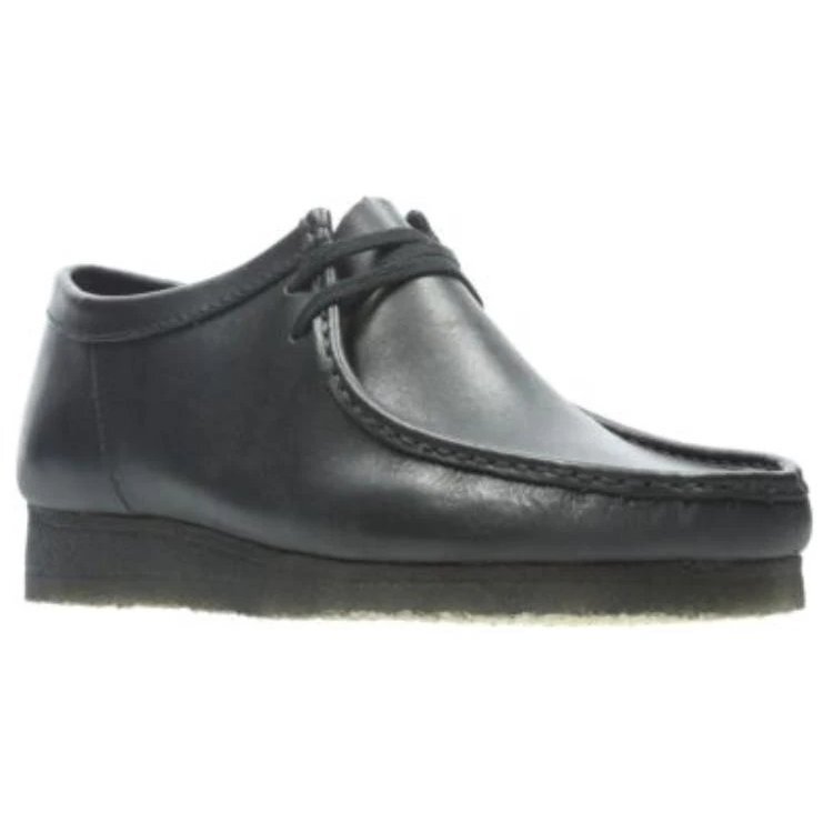 Men’s Wallabee™ Black Leather Shoes Men’s Wallabee™ Black Leather Shoes