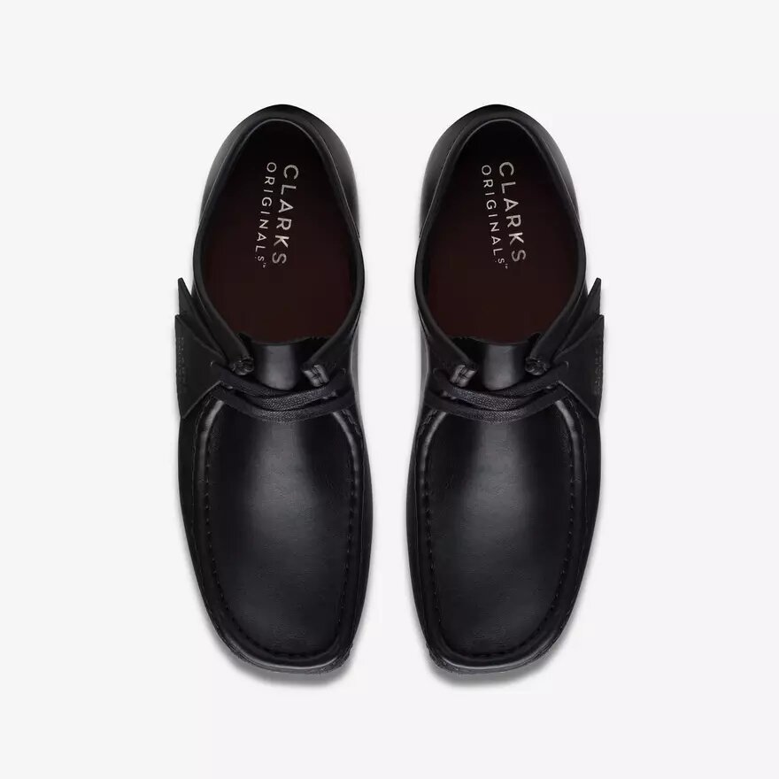 Men’s Wallabee™ Black Leather Shoes Men’s Wallabee™ Black Leather Shoes