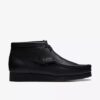 Men’s Wallabee™ Boot Black Leather Boots Men’s Wallabee™ Boot Black Leather Boots
