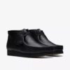 Men’s Wallabee™ Boot Black Leather Boots Men’s Wallabee™ Boot Black Leather Boots