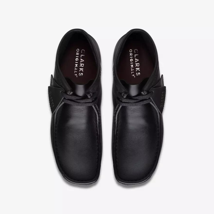 Men’s Wallabee™ Boot Black Leather Boots Men’s Wallabee™ Boot Black Leather Boots