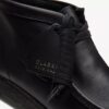 Men’s Wallabee™ Boot Black Leather Boots Men’s Wallabee™ Boot Black Leather Boots