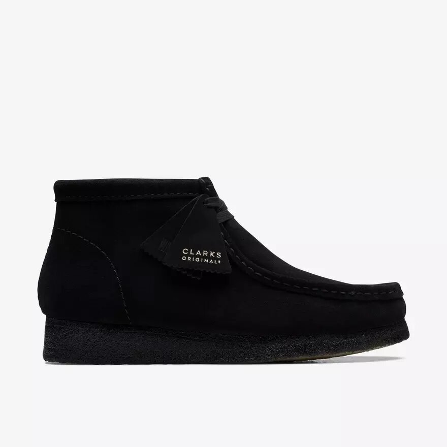 Men’s Wallabee™ Boot Black Suede Boots Men’s Wallabee™ Boot Black Suede Boots