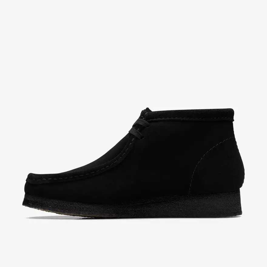 Men’s Wallabee™ Boot Black Suede Boots Men’s Wallabee™ Boot Black Suede Boots