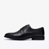 Mens Bowburn Lace Black Leather Oxford