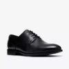Mens Bowburn Lace Black Leather Oxford
