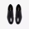 Mens Bowburn Lace Black Leather Oxford