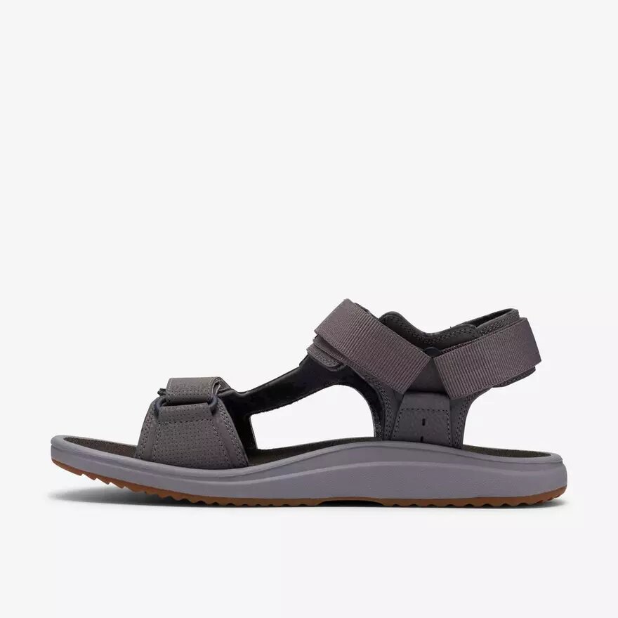 Mens Breeze Trail Grey Sandals| Clarks Mens Breeze Trail Grey Sandals| Clarks