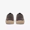Mens Brodin Seam Grey Suede Sneakers