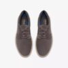 Mens Brodin Seam Grey Suede Sneakers