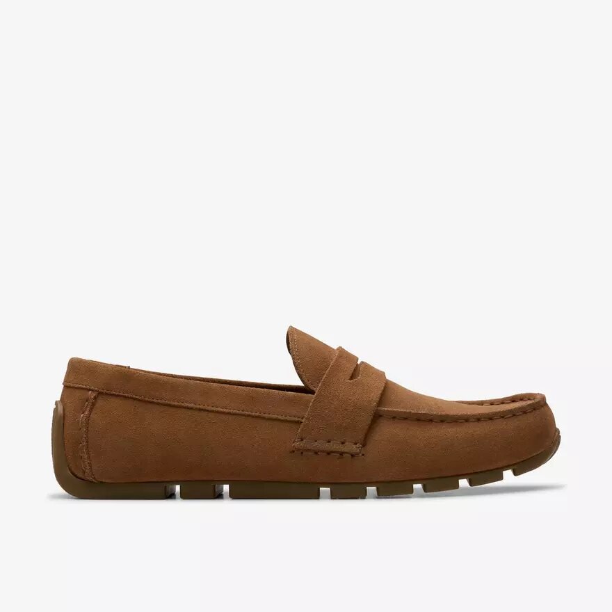 Mens Corsley Bar Cola Suede Loafers Mens Corsley Bar Cola Suede Loafers
