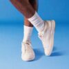 Mens Courtlite2 Run White Leather Sneakers