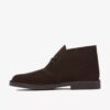 Mens Desert Boot Evo Dark Brown Suede Chukka