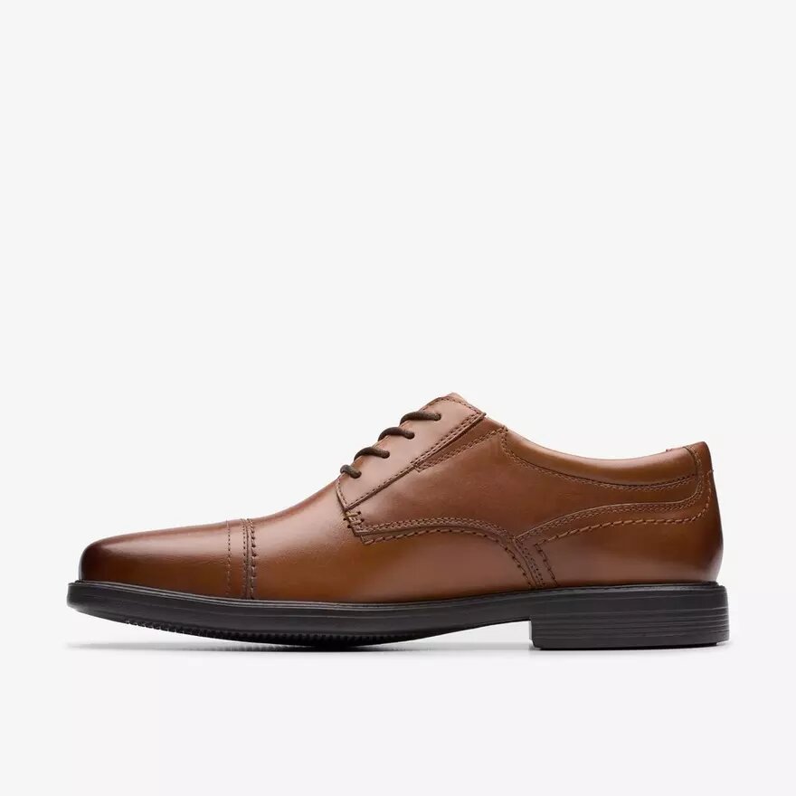 Mens Dresslite Cap Tan Leather Oxford Mens Dresslite Cap Tan Leather Oxford
