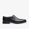 Mens Dresslite Step Black Leather Loafer Mens Dresslite Step Black Leather Loafer