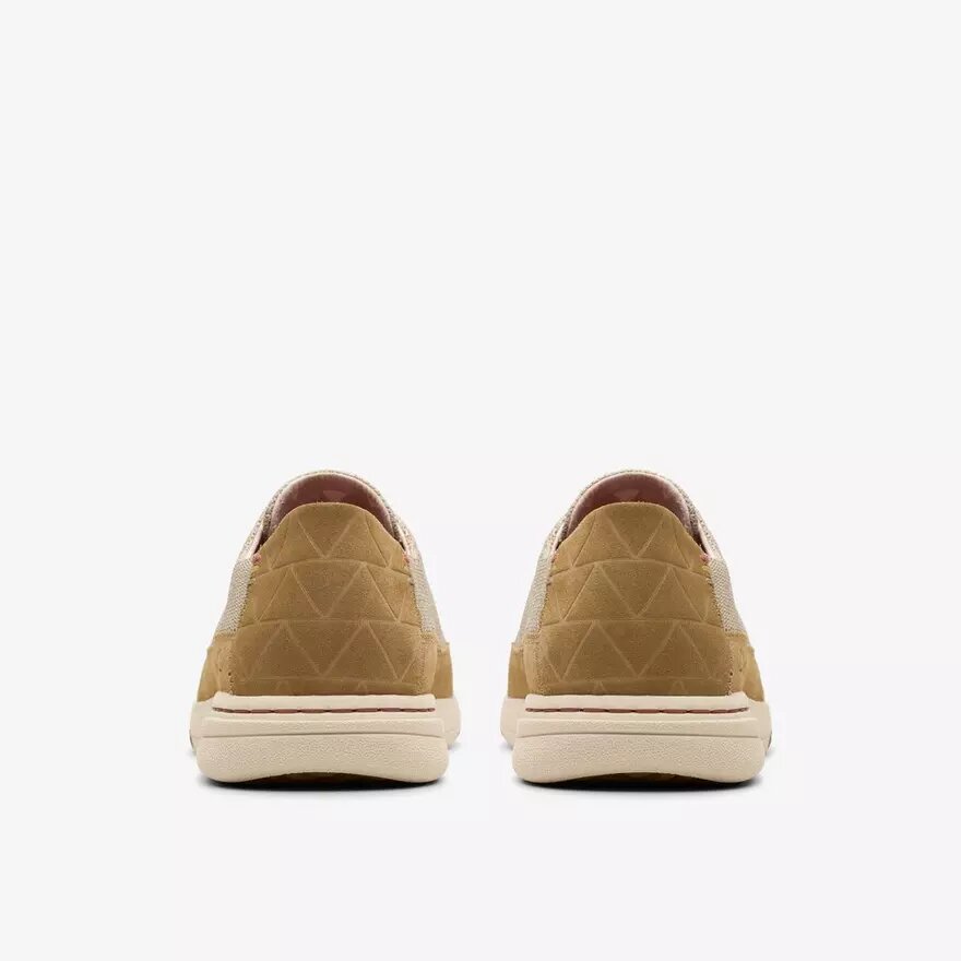 Mens Easeway Lace Sand Combination Sneakers| Clarks Us Mens Easeway Lace Sand Combination Sneakers| Clarks Us