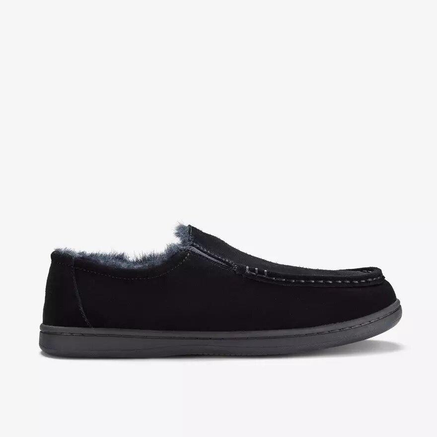 Mens Gorstan Step Black Slippers Mens Gorstan Step Black Slippers