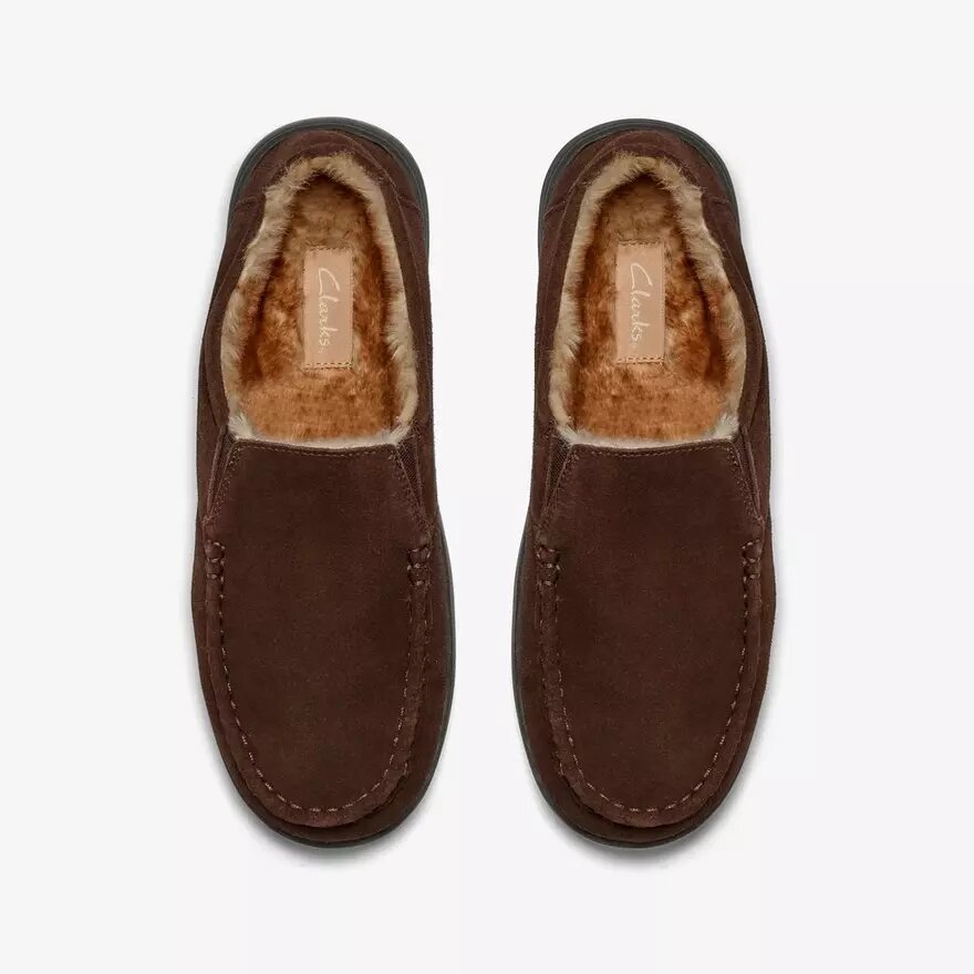 Mens Gorstan Step Brown Slippers Mens Gorstan Step Brown Slippers