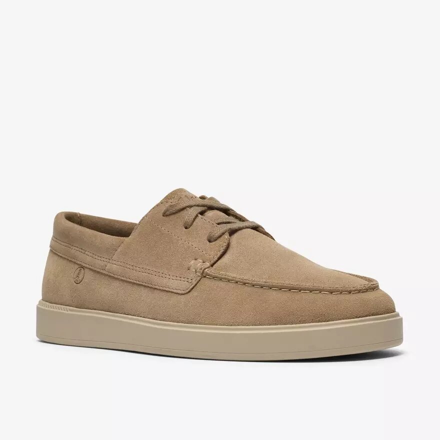 Mens Lockford Boat Dark Sand Suede Boat Shoe Mens Lockford Boat Dark Sand Suede Boat Shoe