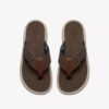 Mens M Breeze Green Combination Flip Flop