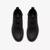Mens Maplewalk Rise Black Leather Ankle Boots Mens Maplewalk Rise Black Leather Ankle Boots