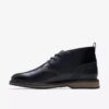 Mens Monahan Chukka Black Smooth Boots Mens Monahan Chukka Black Smooth Boots