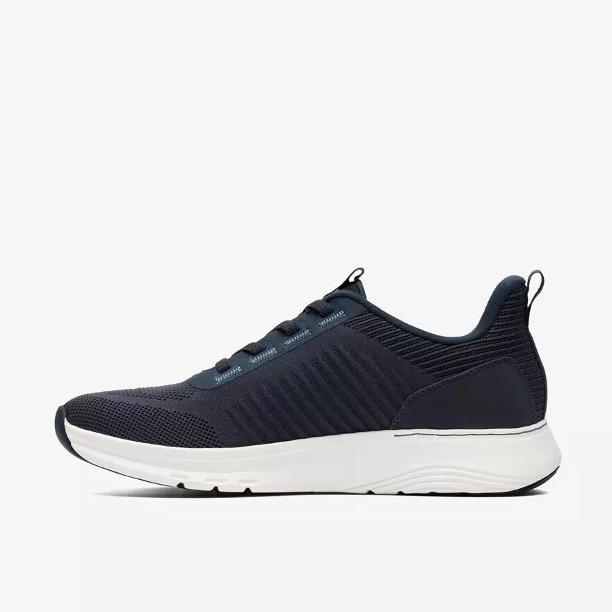 Mens Motion Trek Lt Navy Knit Sneakers Mens Motion Trek Lt Navy Knit Sneakers