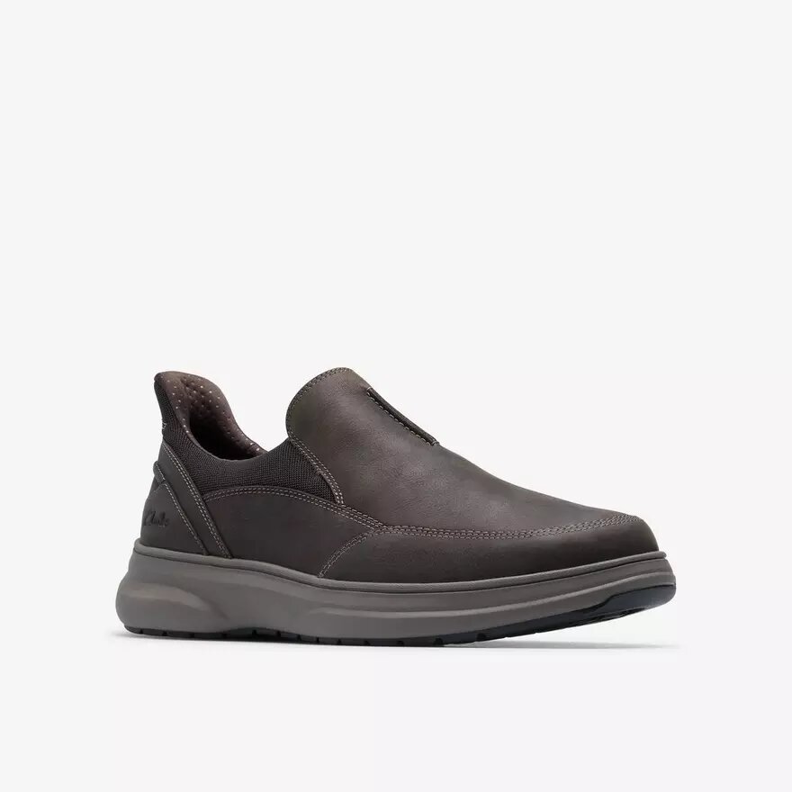 Mens Mullan Step Dark Brown Leather Shoes Mens Mullan Step Dark Brown Leather Shoes