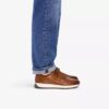 Mens Radwell Tie Tan Leather Sneakers