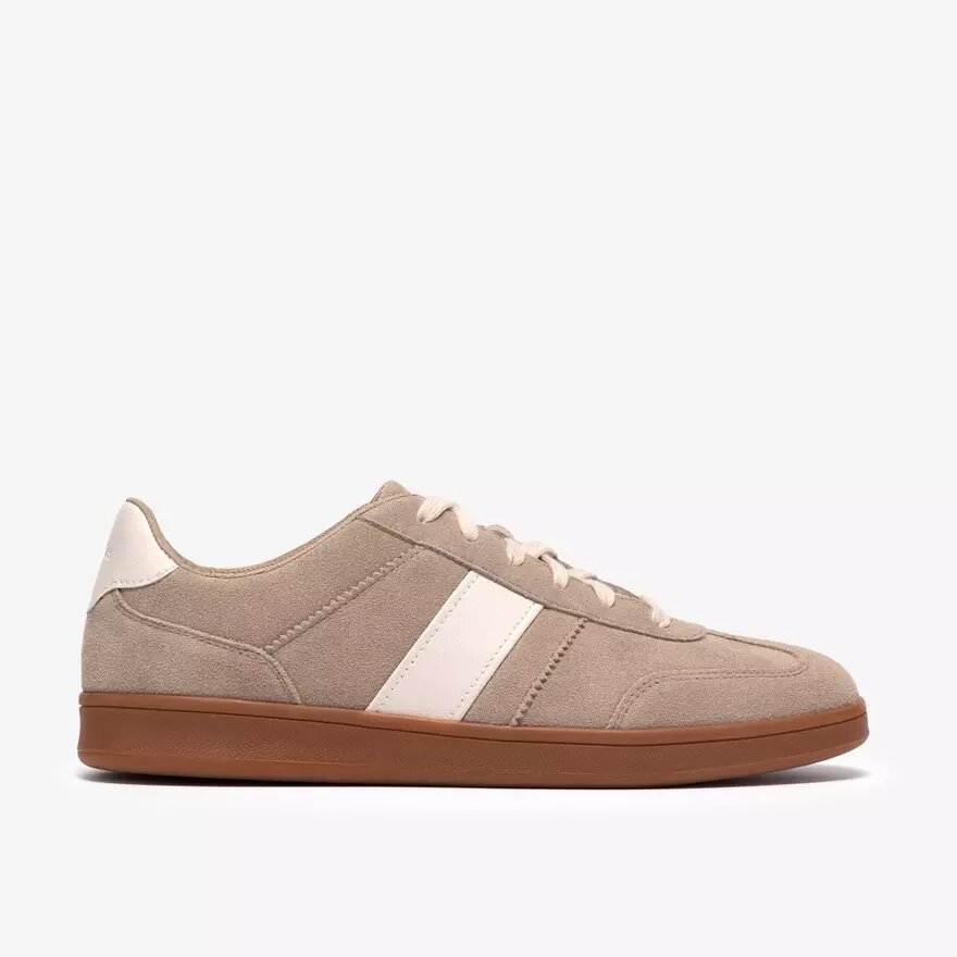 Mens Seco Speed Dark Sand Suede Sneakers Mens Seco Speed Dark Sand Suede Sneakers