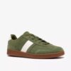 Mens Seco Speed Green Suede Sneakers