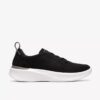 Mens Solevana Style Black Sneakers Mens Solevana Style Black Sneakers