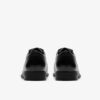 Mens Steadwell Cap Black Leather Oxfords