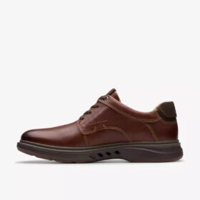 Mens Un Briley Pace Tan Leather Oxford Shoes| Clarks
