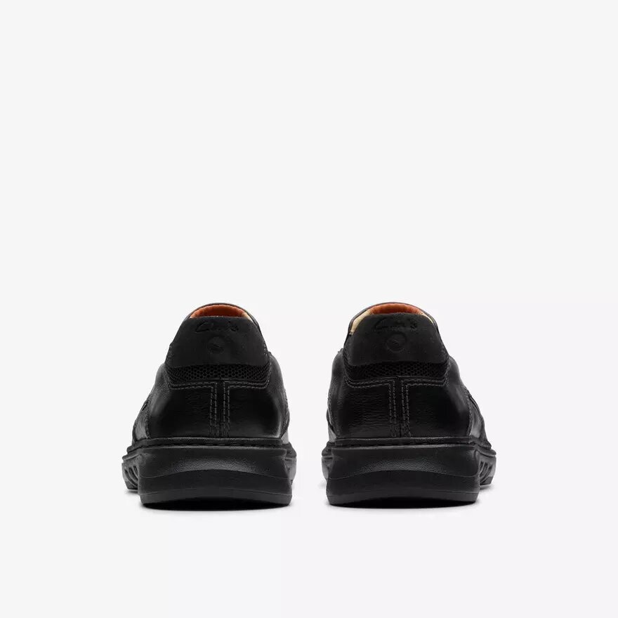 Mens Un Briley Step Black Leather Loafer| Clarks Mens Un Briley Step Black Leather Loafer| Clarks