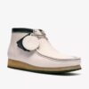 Mens Walla Boot Rb White Leather Wallabees Mens Walla Boot Rb White Leather Wallabees