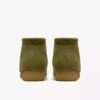 Mens Wallabee Boot Green Suede Wallabees