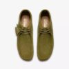 Mens Wallabee Boot Green Suede Wallabees