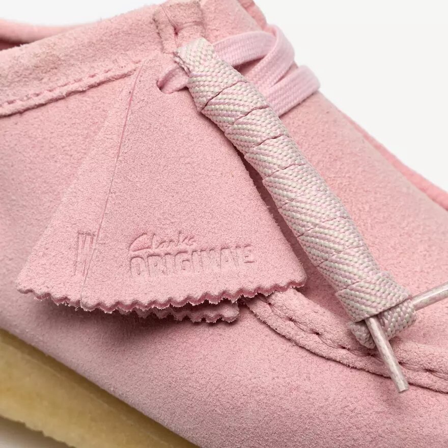 Mens Wallabee Light Pink Suede Wallabees Mens Wallabee Light Pink Suede Wallabees