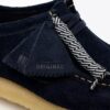 Mens Wallabee Navy Suede Wallabees