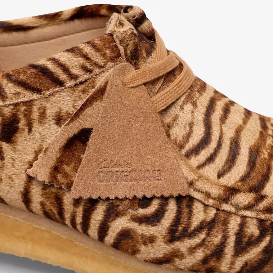 Mens Wallabee Tiger Print Wallabees Mens Wallabee Tiger Print Wallabees
