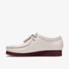 Mens Wallabee White Leather Mens Wallabee White Leather